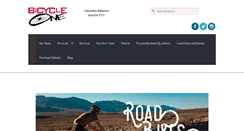 Desktop Screenshot of bicycleone.com